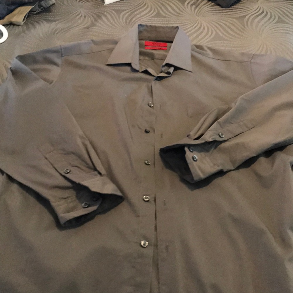 Grey dress shirt